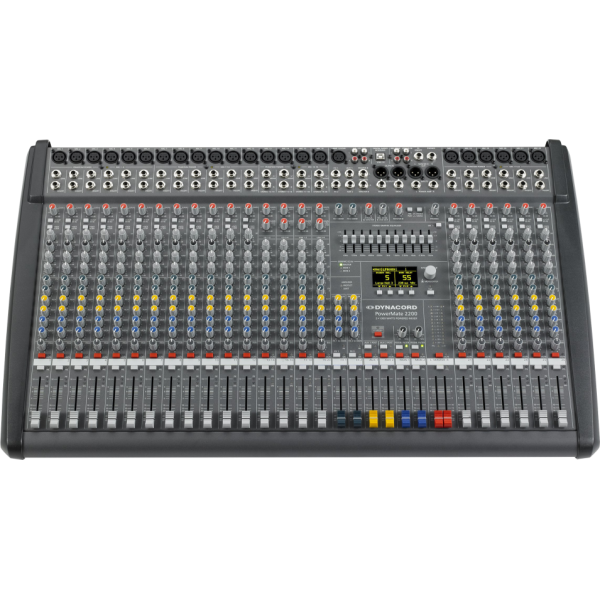 PowerMate 2200-3 22‑channel compact power‑mixer